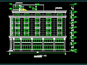 某公司7层办公楼建筑施工图纸免费下载 工业 农业建筑